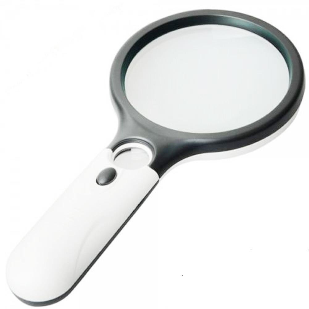 Double Pocket Magnifying Glass with LED Backlight